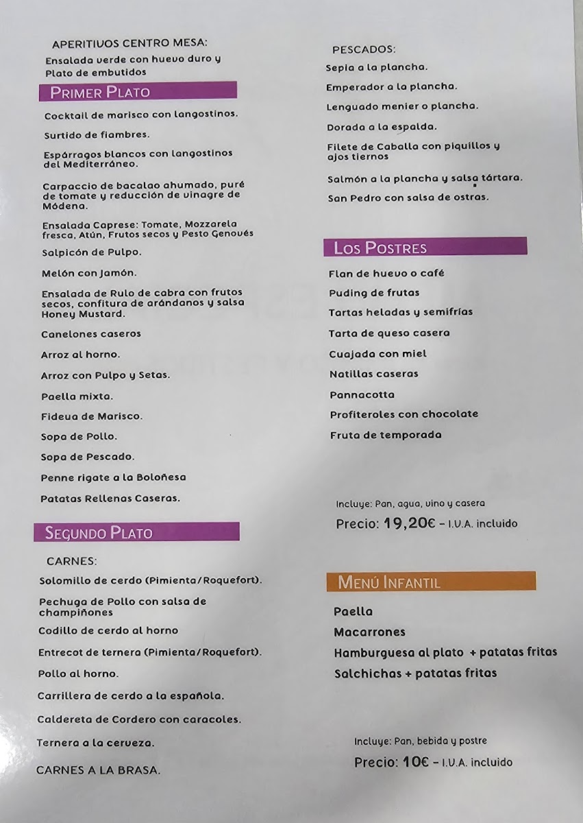 Menu Restaurante Piero-1