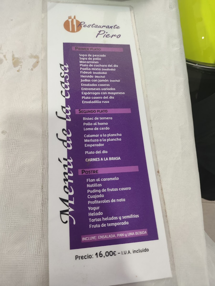 Menu Restaurante Piero-4