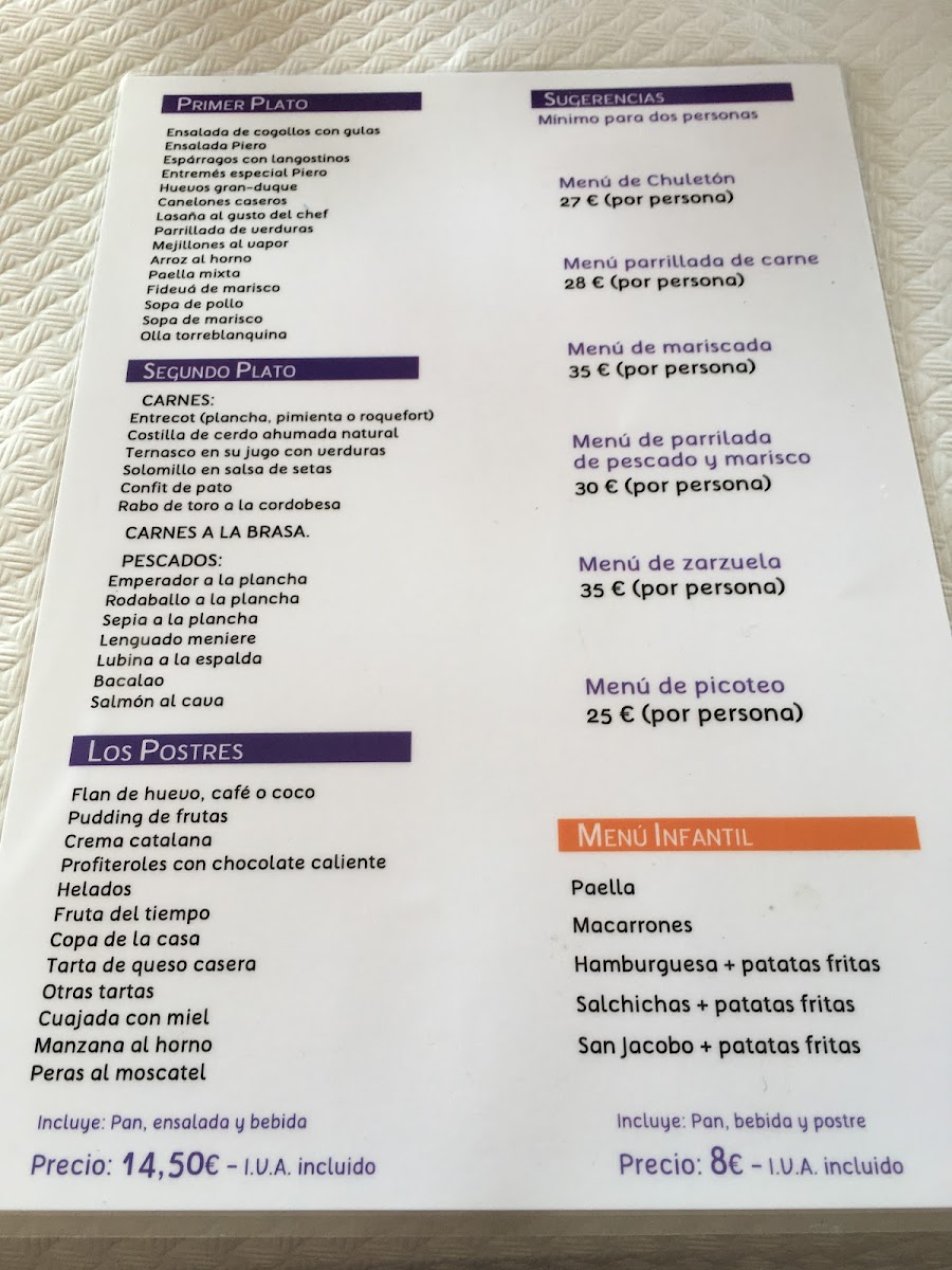 Menu Restaurante Piero-5